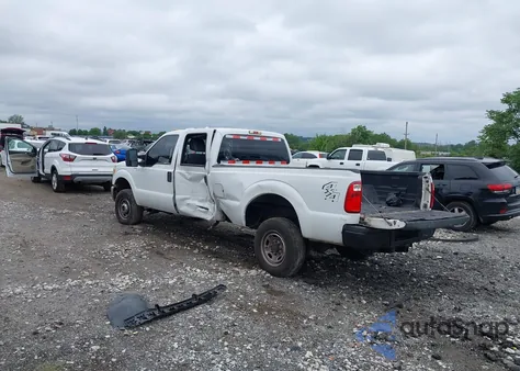 2015 Ford F250 Xl из США, поврежденный, VIN 1FT7W2B68FED50465